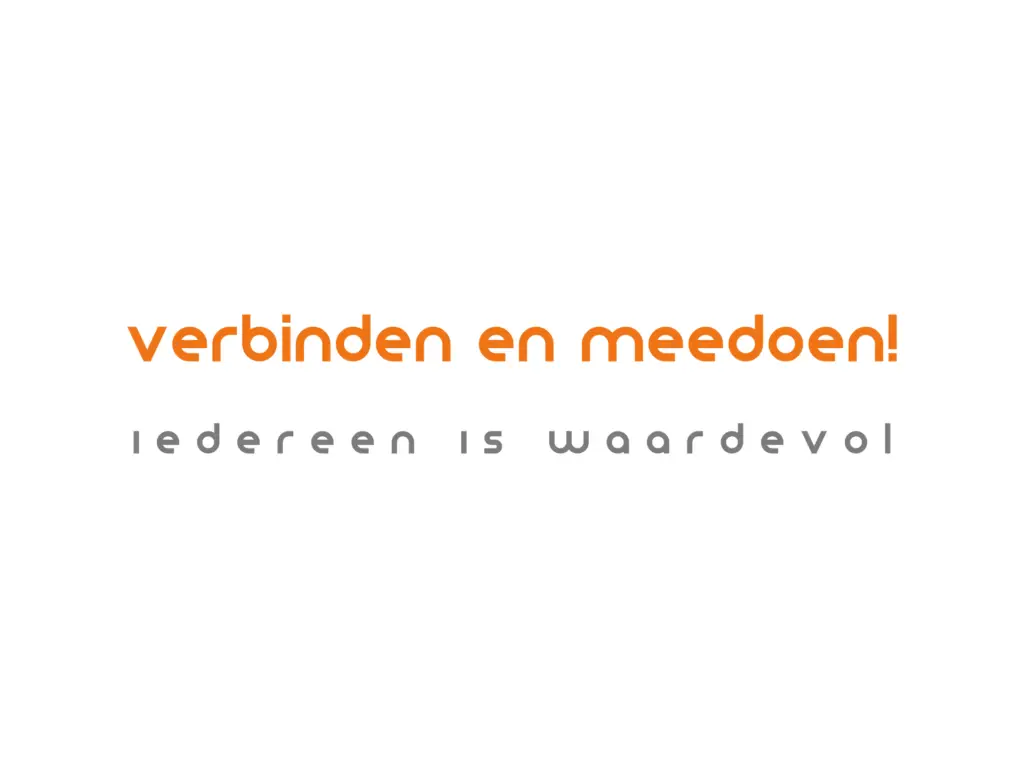 Verbinden en Meedoen! door Dé Participant verbindenenmeedoen.com en departicipant.com door dewoocoordinator.com Dé Woo Coördinator